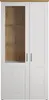 trendteam Wohnen Vitrine Shade Andersen Pine weiß 95 x 194 Produktbild-Vorschau 1