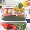 Korbeinsatz Kühlschrank Organizer Schublade 10 Set Fridge Produktbild-Vorschau 6