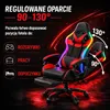 Fotel gamingowy COYOTE LED, krzesło biurowe dla gracza, Podgląd zdjęcia produktu 3