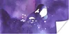 MuchoWow® Poster Orca - Raumfahrt - Violett 120x60 cm - Produktbild-Vorschau 1