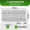 Holzpaket für Gartenzaun Lattenzaun inkl. Schrauben 180 cm Produktbild-Vorschau 4