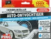 The image shows the packaging of a car dehumidifier. Anteprima dell’immagine prodotto
