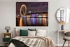 MuchoWow® Poster Beleuchtung der Gebäude und des London Eye Produktbild-Vorschau 4