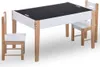 vidaXL 3-tlg. Kinder-Sitzgruppe mit Kreidetafel Schwarz und Produktbild-Vorschau 2