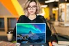 MuchoWow® Laptop Aufkleber Sticker Cover Nordlichter in Produktbild-Vorschau 5