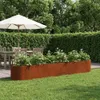 vidaXL Verhoogde tuinbed in de tuin, weerbestendig, staal, Productafbeelding-voorbeeld 2