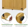 M MCombo Gartenschrank Holz, Gartenhaus Klein Wetterfest, Produktbild-Vorschau 5