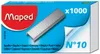 Maped 324105 Heftklammern Nr. 10 verzinkt Kleinpackung Voir les images du produit 1