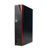A black mini PC with red accents is shown against a white background. Produktbild-Vorschau