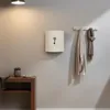 Relaxdays skrinka na kľúče, s dvierkami, 9 háčikov, so Náhľad obrázku produktu 2
