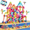 Blocchi di costruzione magnetici educativi ampio set di 42 Anteprima dell’immagine prodotto 6
