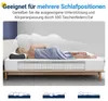 Avenco Taschenfederkernmatratze 160x200cm Komfortschaum Produktbild-Vorschau 5