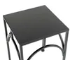 DanDiBo Tabouret pour fleurs Métal Noir Angulaire 28 cm Voir les images du produit 3