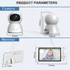 Feegar Babyphone mit Kamera Baby Monitor 5-Zoll 720P HD Produktbild-Vorschau 3