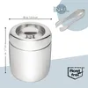 bremermann Eiswürfelbehälter mit Zange, Edelstahl-Eiskübel Produktbild-Vorschau 7