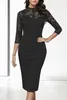 Cocktailkleid im Vintage-Stil – 3/4 Ärmel – Midikleid – Produktbild-Vorschau 3