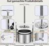 XMTECH 5L lis na ovoce Lis na víno z nerezové oceli Lis na Náhled obrázku produktu 9