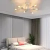 ZMH Deckenleuchte Weiß  6 Flammig Deckenlampe Vintage Produktbild-Vorschau 2