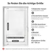 SALCAR Plissee Plissee ohne Bohren Klemmfix Rollo Verspannt Produktbild-Vorschau 10