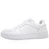 A white Champion Rebound 2.0 Low sneaker is shown from the side against a white background. Podgląd zdjęcia produktu