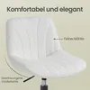 VASAGLE Schminkstuhl, Stizhocker, 65,5-77,5 cm Produktbild-Vorschau 7