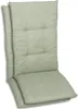 Two light green chair cushions stacked on top of each other, photographed against a white background. Produktbild-Vorschau