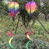 Windspiel Ballon Windrad Heißluftballon Twist Rainbow mit Produktbild-Vorschau 3