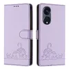 Leder Hülle für Oppo A1 Pro/Reno8 T 5G Süße Katze Flip Case Produktbild-Vorschau 2