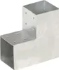 vidaXL Pfostenverbinder 4 Stk. L-Form Verzinktes Metall 101 Produktbild-Vorschau 1