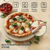 GOURMEO kamień do pizzy kordieryt okrągły - średnica 35cm - Podgląd zdjęcia produktu 4