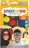 SNAZAROO Set di 8 pitture per viso e corpo con stencil Anteprima dell’immagine prodotto 2