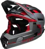 Bell Super Air R Spherical Fahrradhelm matte gray/red M Produktbild-Vorschau 1