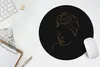 MuchoWow® Mauspad Mousepad Frau - Kopftuch - Gold - Produktbild-Vorschau 5