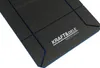 A close-up view of a black and blue foldable mechanic's mat with the brand name KRAFT&DELE printed on it. Voir les images du produit