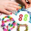 500 Stück Loom Bands S-Clips, buntes S-Clip-Gummiband, Produktbild-Vorschau 5