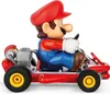 A toy Mario Kart vehicle with Mario figure. Anteprima dell’immagine prodotto