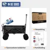 Chariot pliable XL - Jusqu'à 110KG - 91x51x103 CM - 120L - Voir les images du produit 11