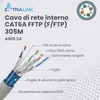 Extralink Cavo di Rete CAT6A F/FTP 305 m Rame 10 Gb/s Anteprima dell’immagine prodotto 7