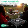 Extralink Kempingový plynový varič 2v1 prenosný s kufríkom, Náhľad obrázku produktu 5