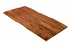 Tischplatte Baumkante Akazie Nussbaum 120 x 60 cm CURT Produktbild-Vorschau 4