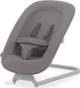A gray baby bouncer on a white background. Produktbild-Vorschau
