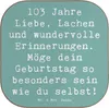 Mr. & Mrs. Panda Getränkeuntersetzer Spruch 103. Geburtstag Produktbild-Vorschau 1