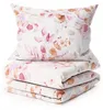 Povlečení z mikrovlákna FLORANY bílé 70x90 + 140x200 Náhled obrázku produktu 3