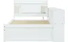 Stauraumbett 90x200 cm, Lattenrost, Schubladen, Regal, Produktbild-Vorschau 12