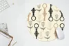 MuchoWow® Mauspad Mousepad Schlüssel - Gold - Muster 50x50 Produktbild-Vorschau 5