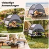 Cuccia per cani KOMFOTTEU con tettoia, letto rialzato per Anteprima dell’immagine prodotto 8
