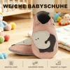 Bemesu Lauflernschuhe Baby Krabbelschuhe Puschen Elefant Produktbild-Vorschau 3