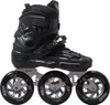 A single black inline skate is shown against a white background. Produktbild-Vorschau
