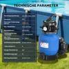 FCH Sandfilteranlage Pool 7900 L/H inkl. 400g Filterbälle, Produktbild-Vorschau 7