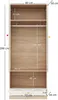 Flieks Eckkleiderschrank Kleiderschrank 2er mit Stange und Produktbild-Vorschau 7